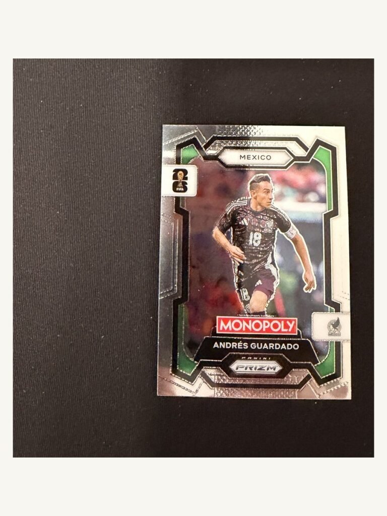 Andrés Guardado #55 – Panini Prizm Monopoly