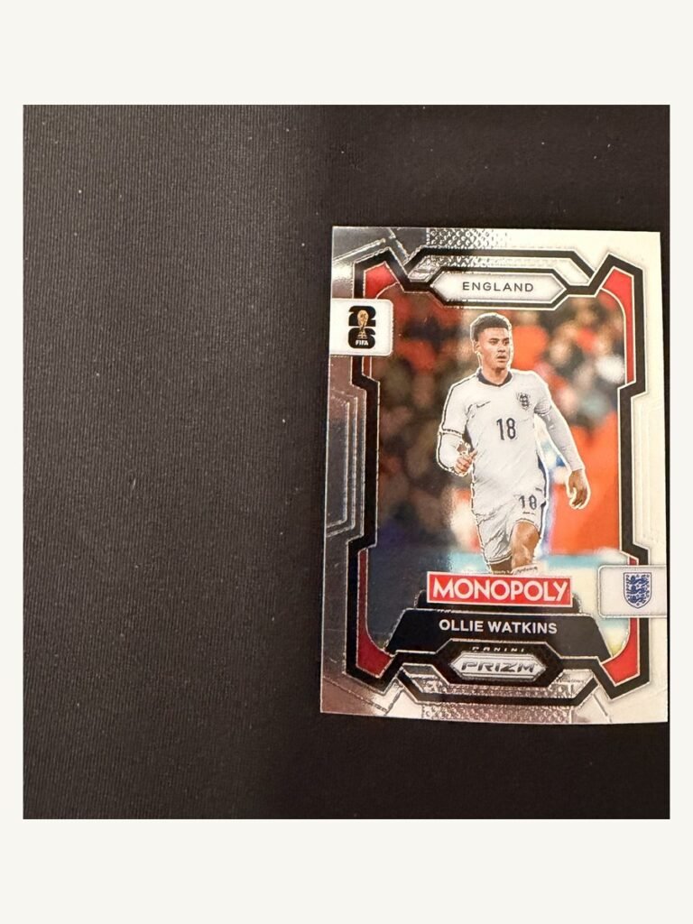 Ollie Watkins #25 – Panini Prizm Monopoly