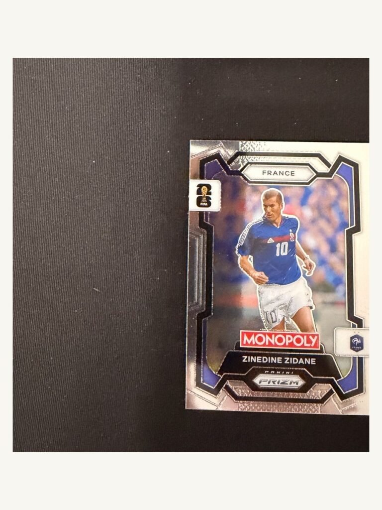 Zinedine Zidane #9 – Panini Prizm Monopoly