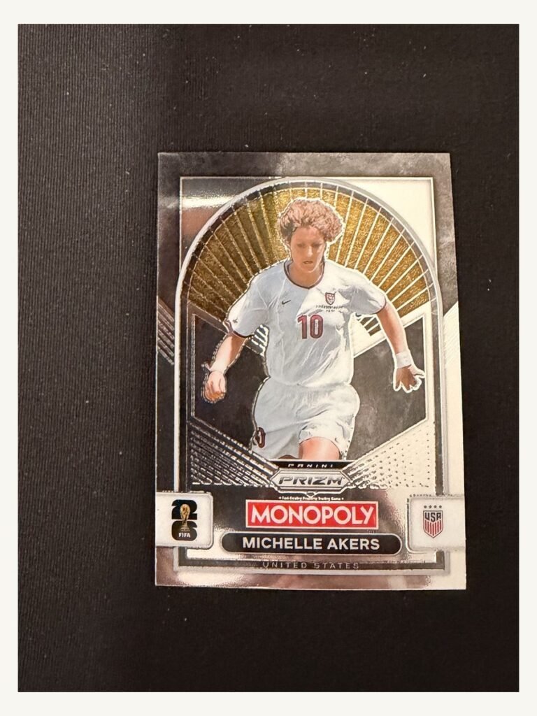 Michelle Akers #90 – Panini Prizm Monopoly