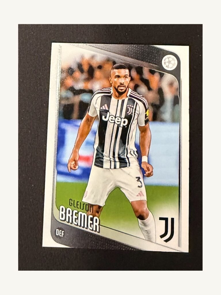 Gleison Bremer #152 – TOPPS Chrome UEFA 2025–2026