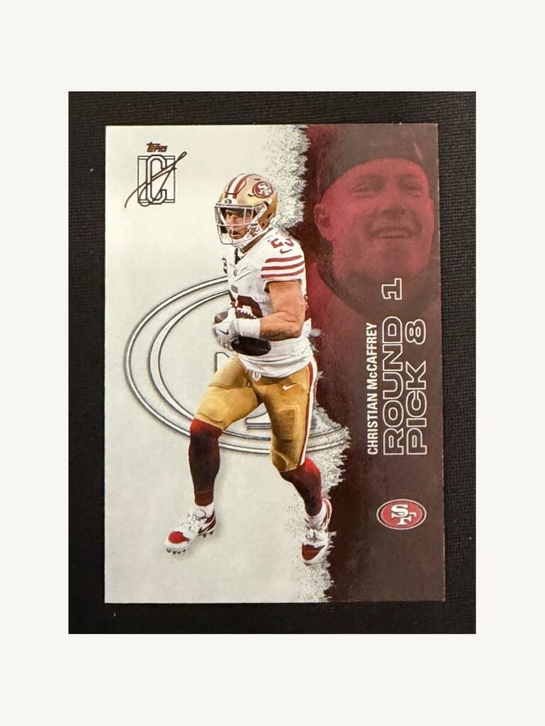 Christian McCaffrey #49 – TOPPS NFL Signature Class 2025