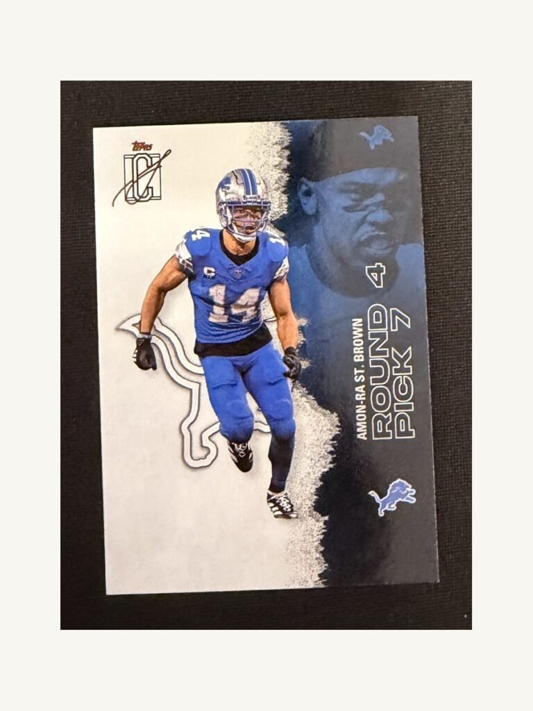Amon-Ra St. Brown #19 – TOPPS NFL Signature Class 2025