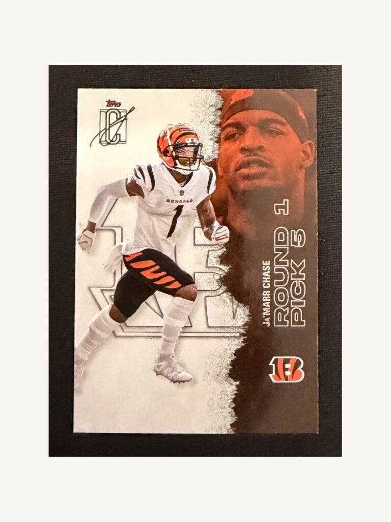 Ja'Marr Chase #12 – TOPPS NFL Signature Class 2025