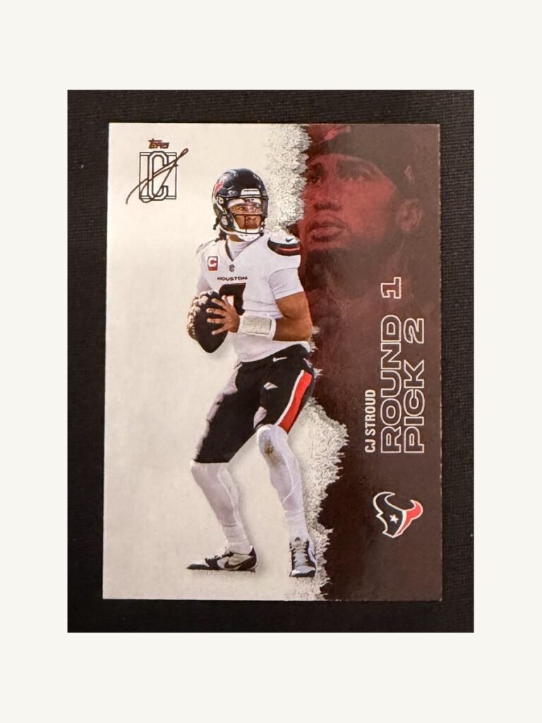 CJ Stroud #23 – TOPPS NFL Signature Class 2025
