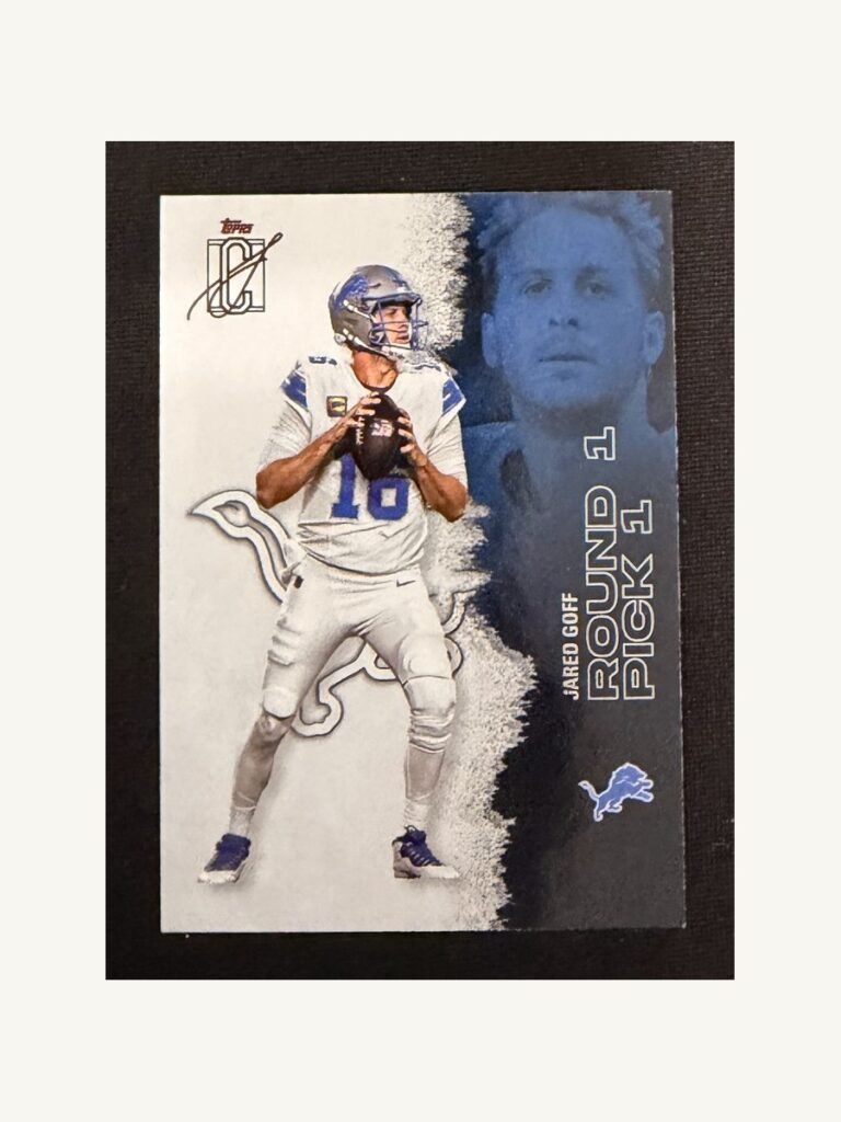 Jared Goff #58 – TOPPS NFL Signature Class 2025