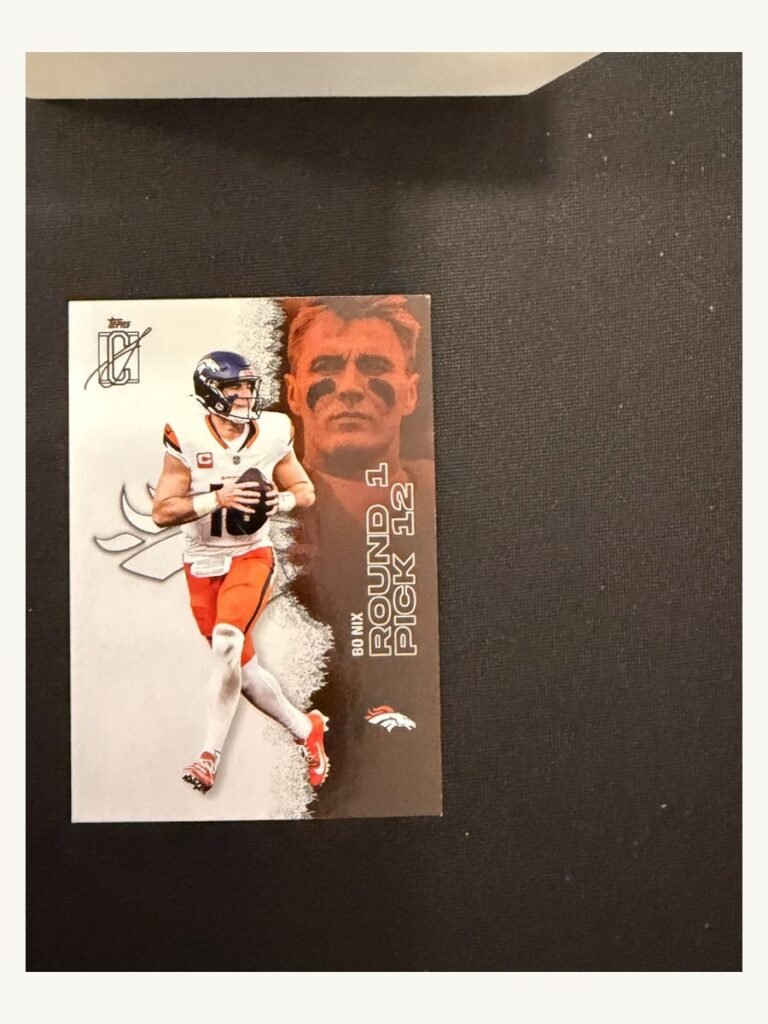 Bo Nix #18 – TOPPS NFL Signature Class 2025