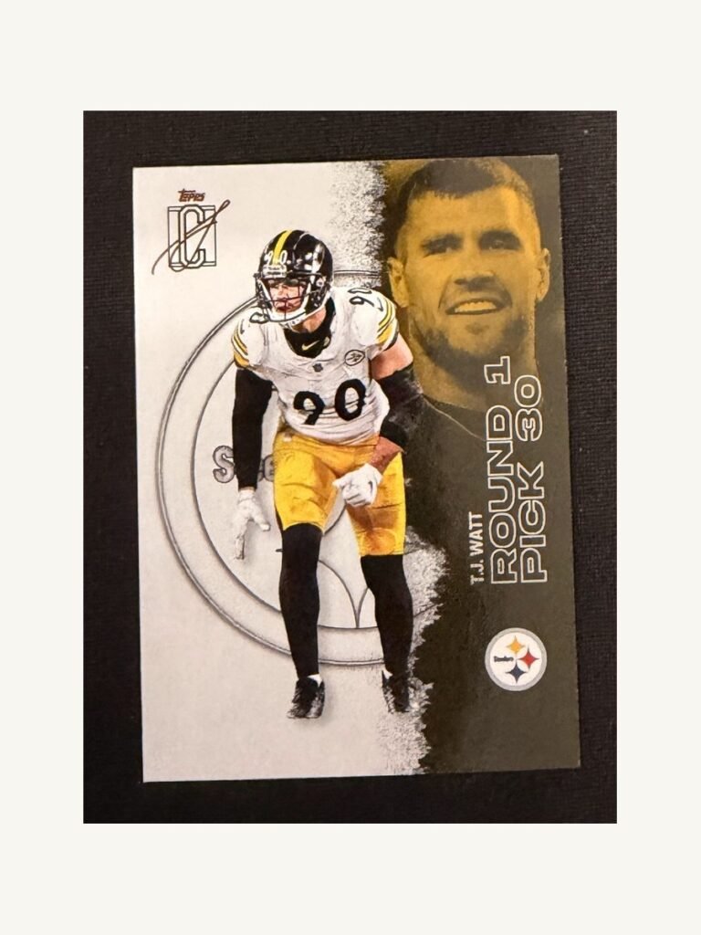 T.J. Watt #96 – TOPPS NFL Signature Class 2025