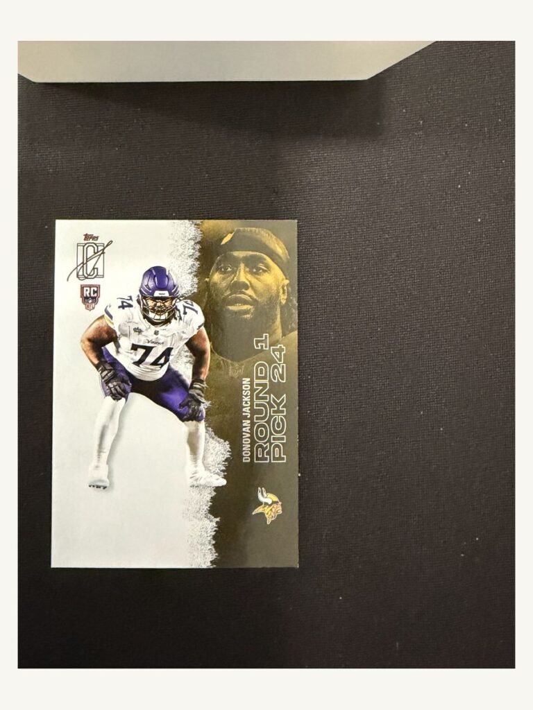 Donovan Jackson #206 – TOPPS NFL Signature Class 2025