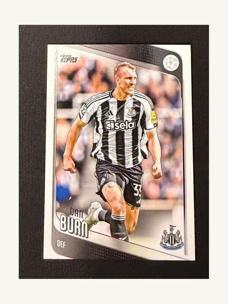 Dan Burn #91 – TOPPS UEFA Club Competitions 2025–2026