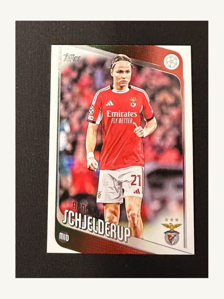 Andreas Schjelderup #27 – TOPPS UEFA Club Competitions 2025–2026
