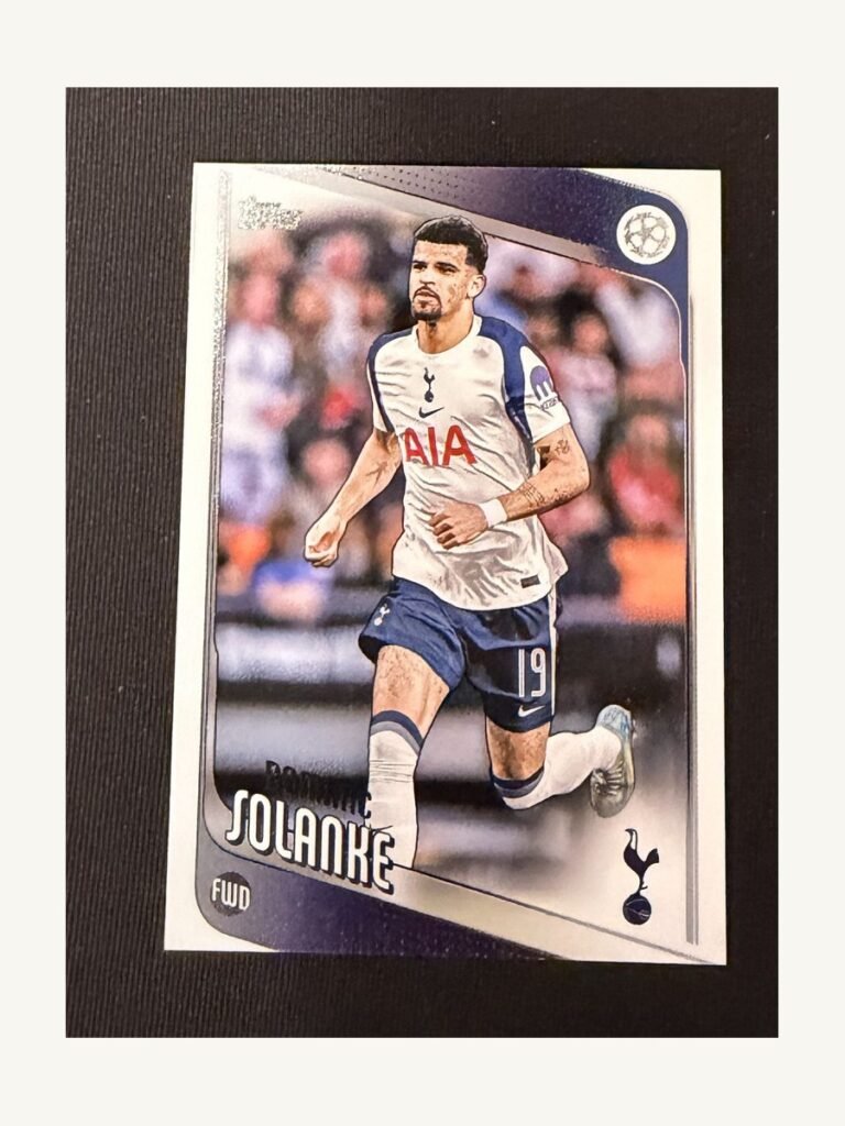 Dominic Solanke #144 – TOPPS UEFA Club Competitions 2025–2026