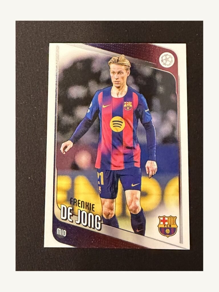 Frenkie de Jong #135 – TOPPS UEFA Club Competitions 2025–2026