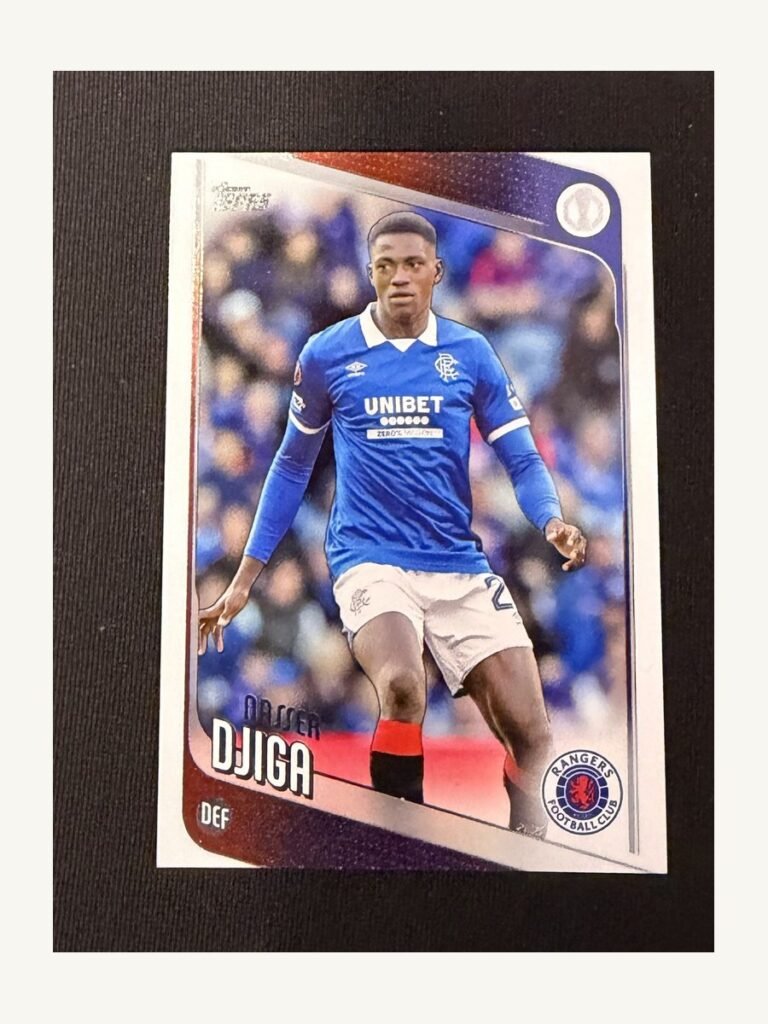 Nasser Djiga #140 – TOPPS UEFA Club Competitions 2025–2026
