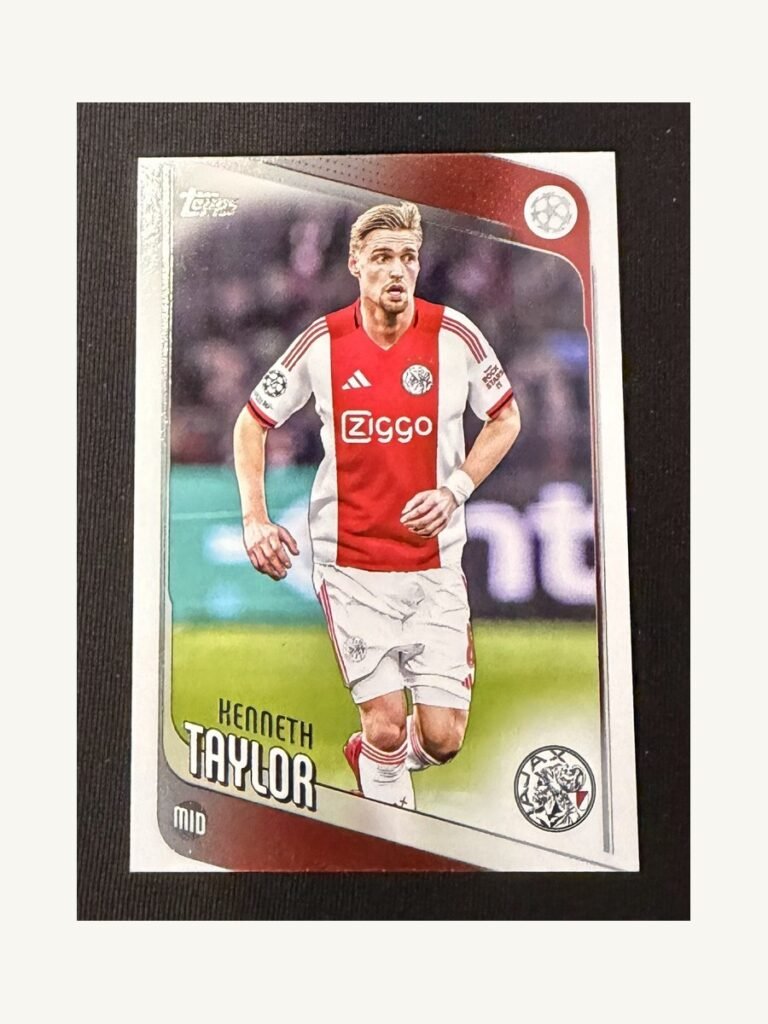 Kenneth Taylor #127 – TOPPS UEFA Club Competitions 2025–2026