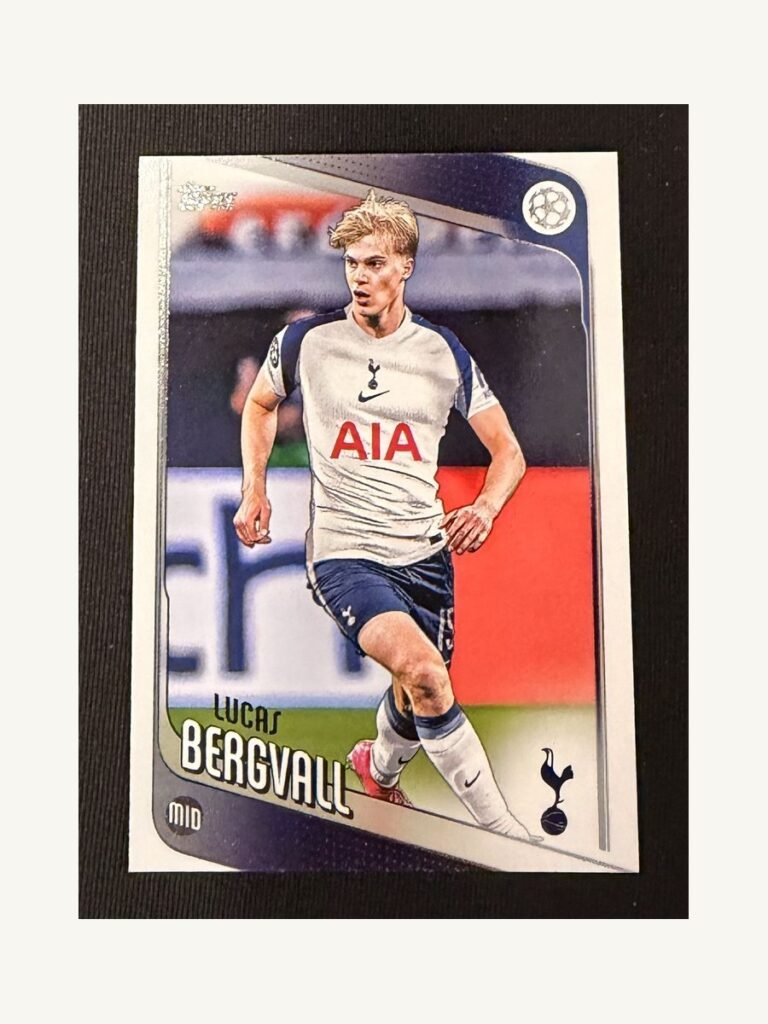 Lucas Bergvall #121 – TOPPS UEFA Club Competitions 2025–2026