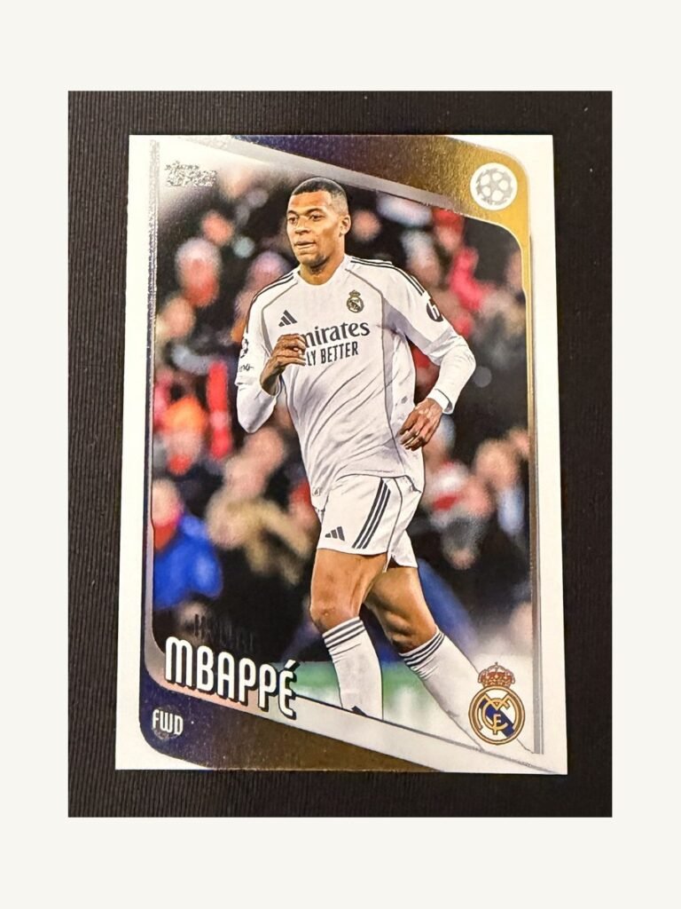 Kylian Mbappé #112 – TOPPS UEFA Club Competitions 2025–2026