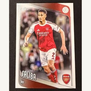 William Saliba #113 – TOPPS UEFA Club Competitions 2025–2026
