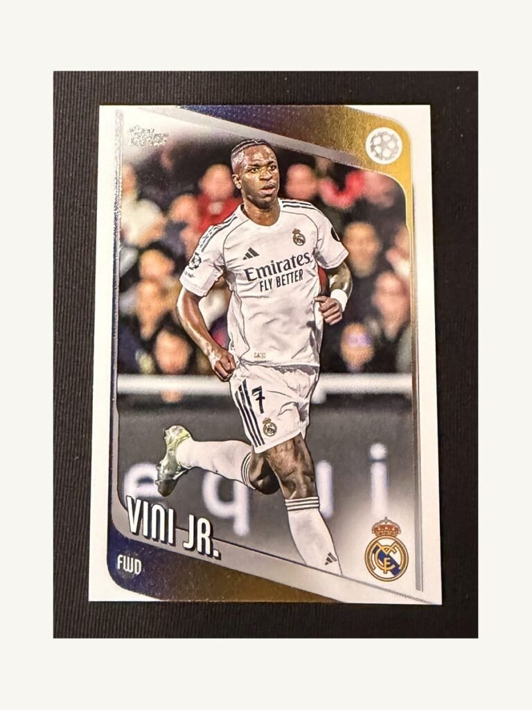 Vini Jr. #115 – TOPPS UEFA Club Competitions 2025–2026