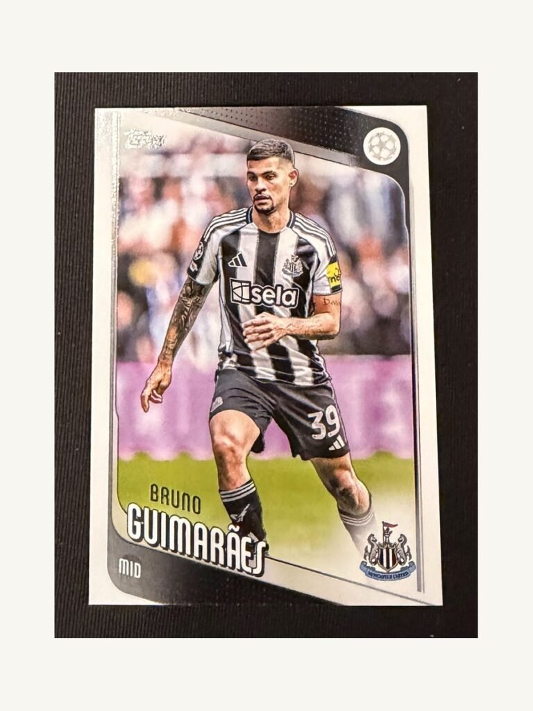 Bruno Guimarães #117 – TOPPS UEFA Club Competitions 2025–2026