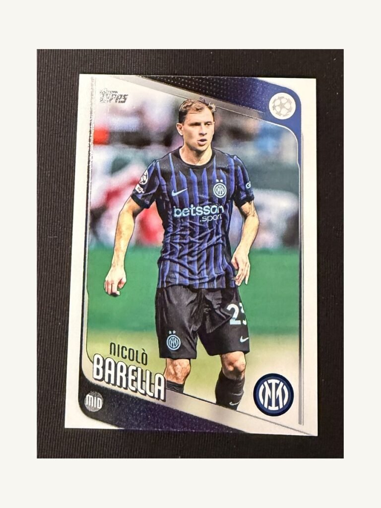 Nicolò Barella #108 – TOPPS UEFA Club Competitions 2025–2026