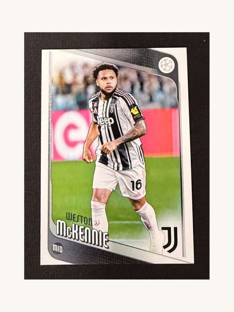 Weston McKennie #15 – TOPPS UEFA Club Competitions 2025–2026