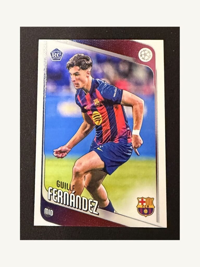 Guille Fernández #190 – TOPPS UEFA Club Competitions 2025–2026