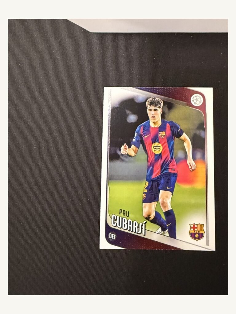 Pau Cubarsí #183 – TOPPS UEFA Club Competitions 2025–2026