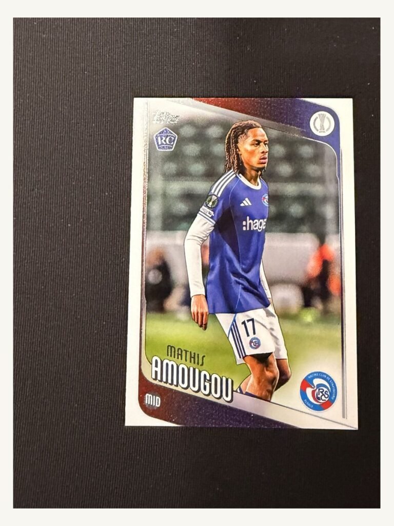 Mathis Amougou #177 – TOPPS UEFA Club Competitions 2025–2026
