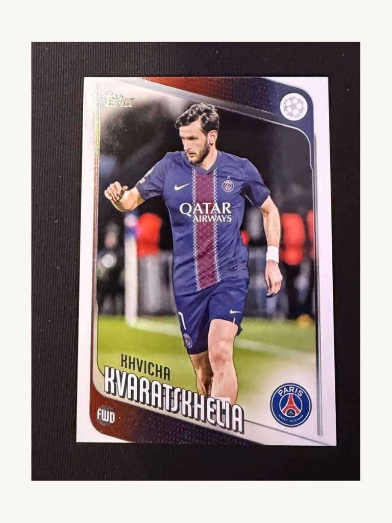 Khvicha Kvaratskhelia #167 – TOPPS UEFA Club Competitions 2025–2026