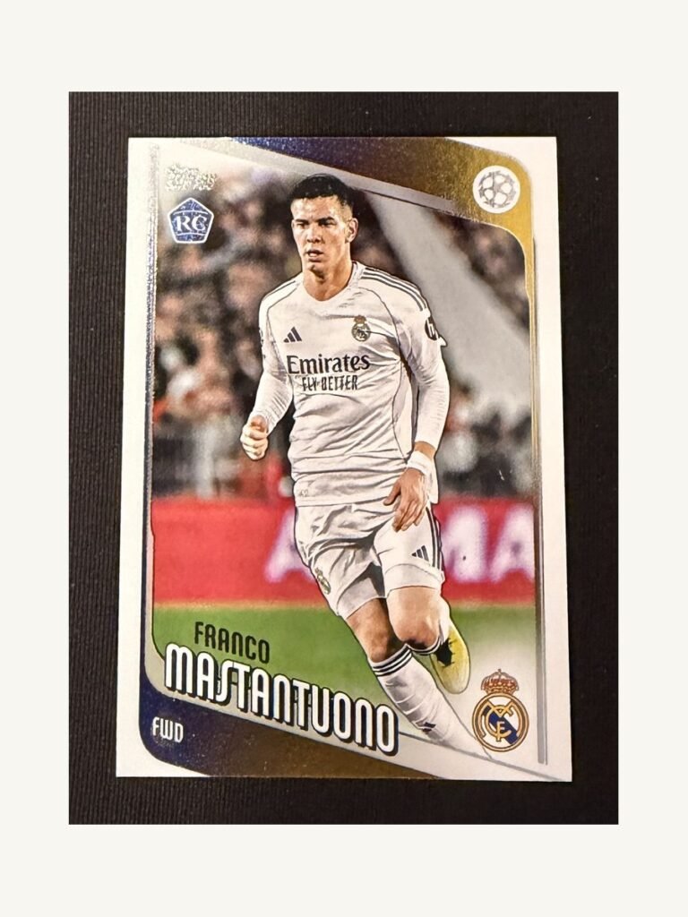 Franco Mastantuono #172 – TOPPS UEFA Club Competitions 2025–2026