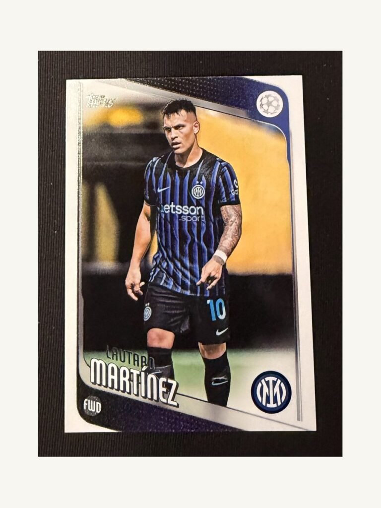 Lautaro Martínez #156 – TOPPS UEFA Club Competitions 2025–2026