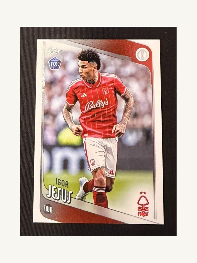 Igor Jesus #161 – TOPPS UEFA Club Competitions 2025–2026