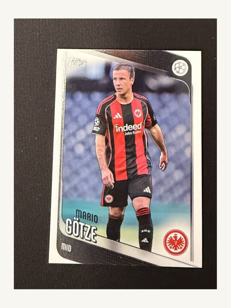 Mario Götze #162 – TOPPS UEFA Club Competitions 2025–2026