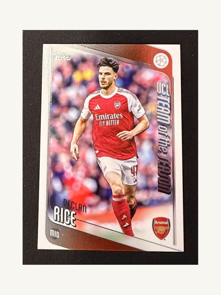 Declan Rice #164 – TOPPS UEFA Club Competitions 2025–2026