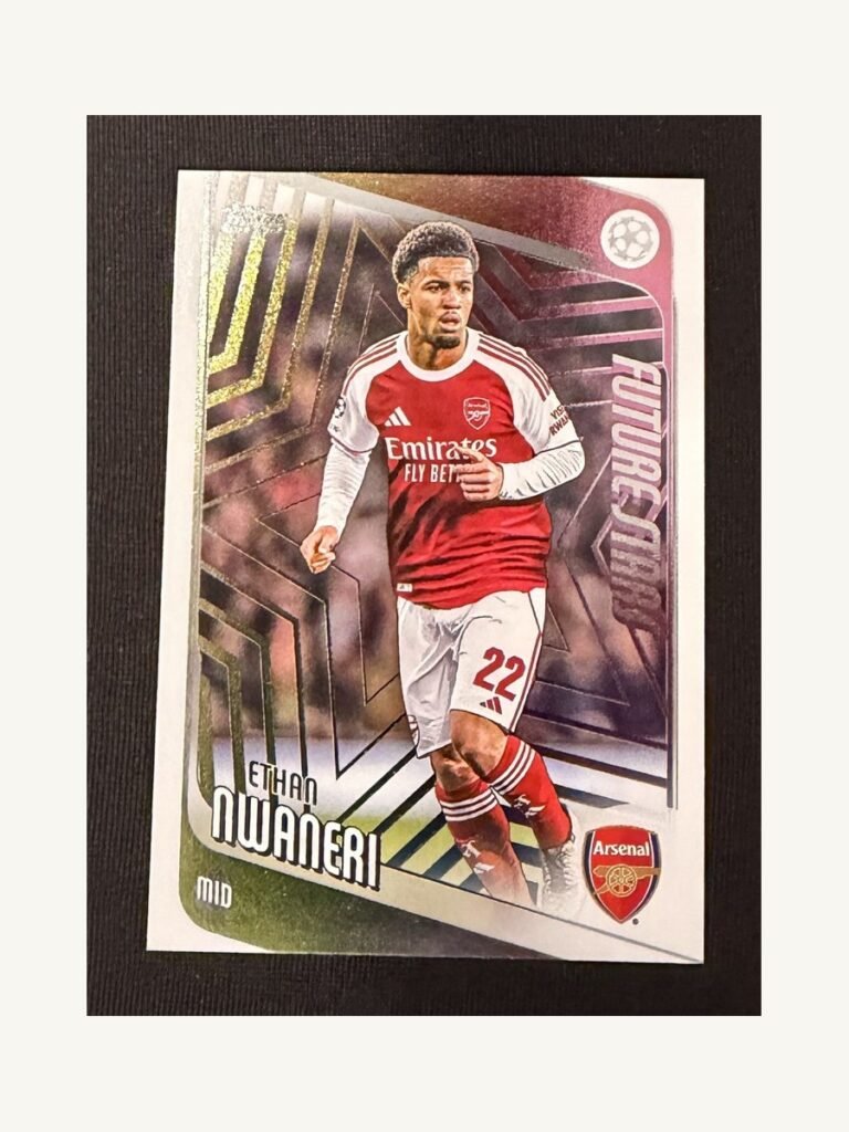 Ethan Nwaneri #21 – TOPPS UEFA Club Competitions 2025–2026