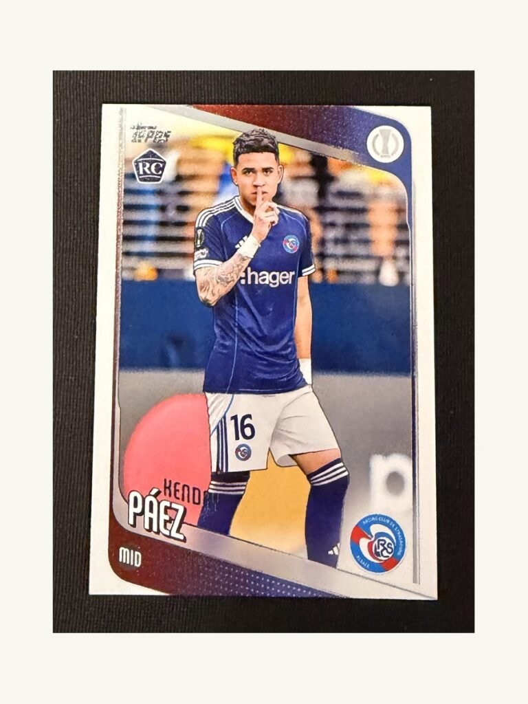 Kendry Páez #29 – TOPPS UEFA Club Competitions 2025–2026
