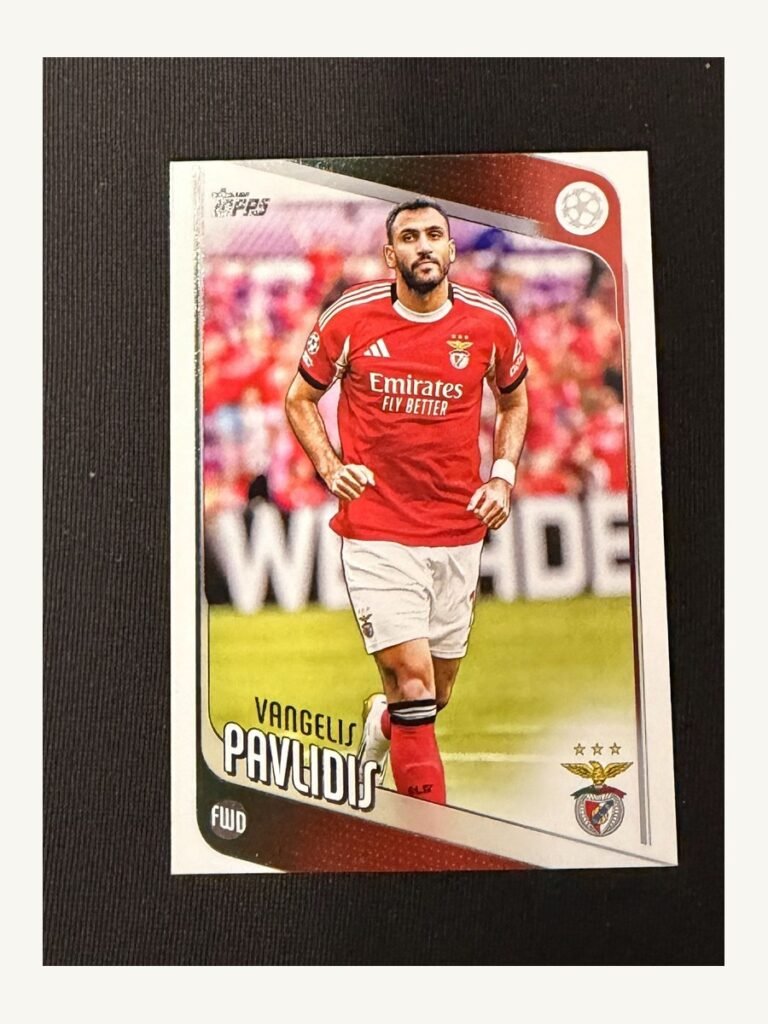 Vangelis Pavlidis #34 – TOPPS UEFA Club Competitions 2025–2026