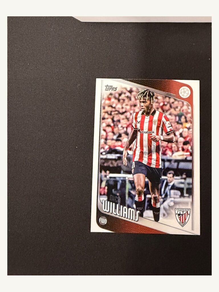 Nico Williams #38 – TOPPS UEFA Club Competitions 2025–2026