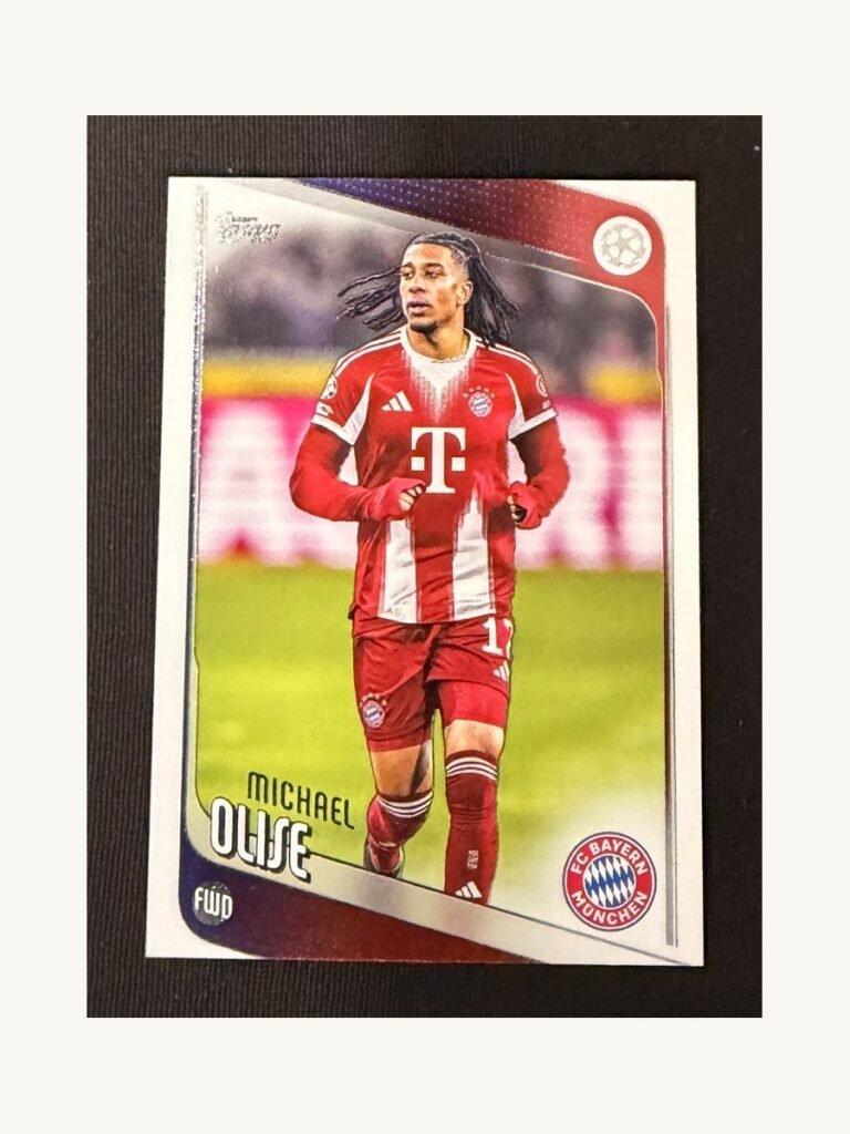 Michael Olise #4 – TOPPS UEFA Club Competitions 2025–2026