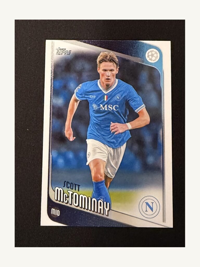 Scott McTominay #41 – TOPPS UEFA Club Competitions 2025–2026