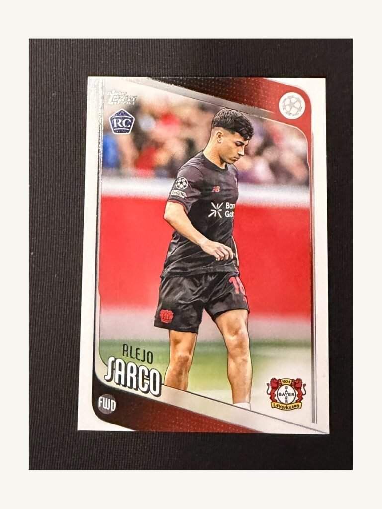 Alejo Sarco #44 – TOPPS UEFA Club Competitions 2025–2026