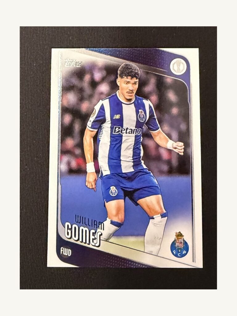 William Gomes #50 – TOPPS UEFA Club Competitions 2025–2026
