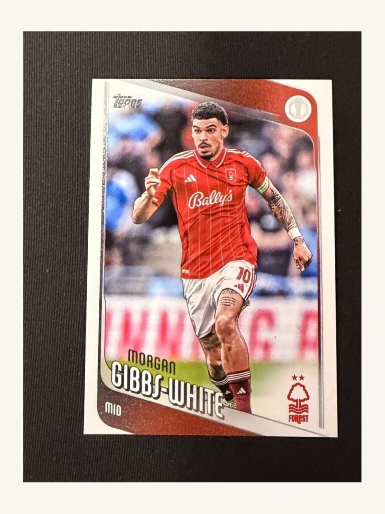 Morgan Gibbs-White #53 – TOPPS UEFA Club Competitions 2025–2026