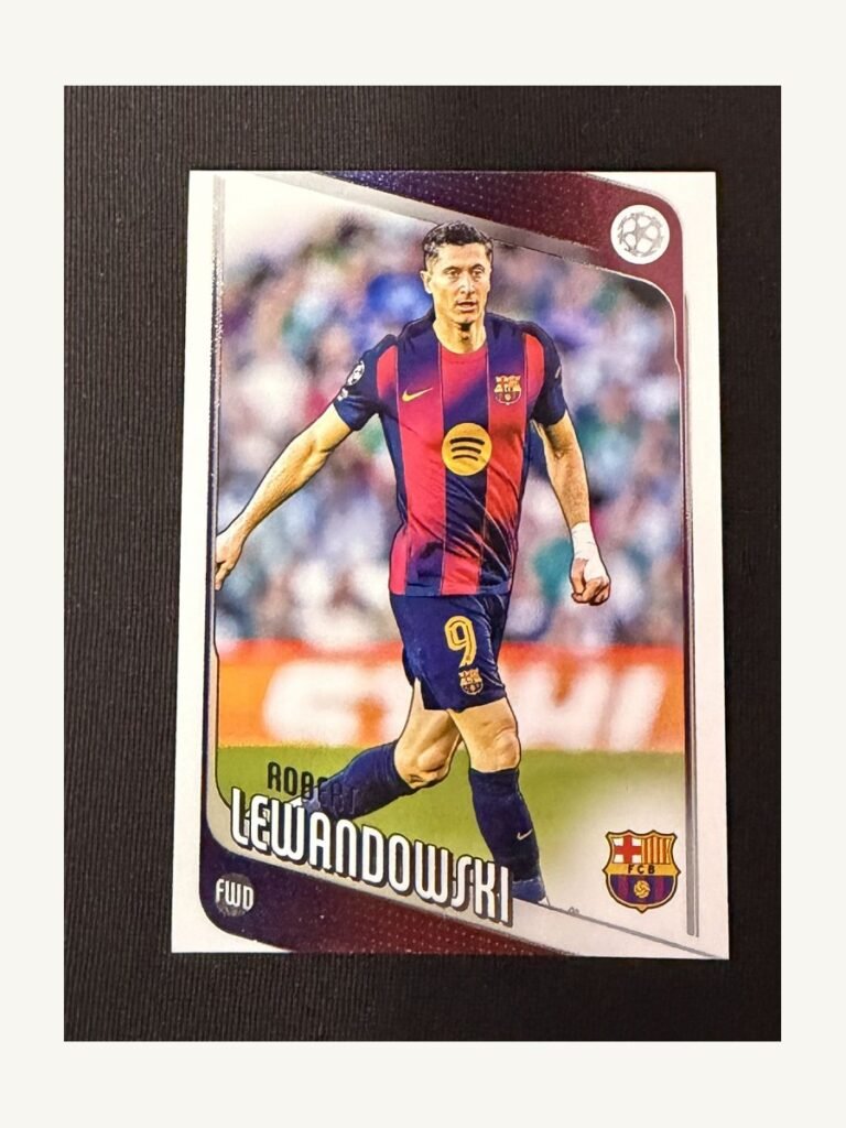 Robert Lewandowski #54 – TOPPS UEFA Club Competitions 2025–2026
