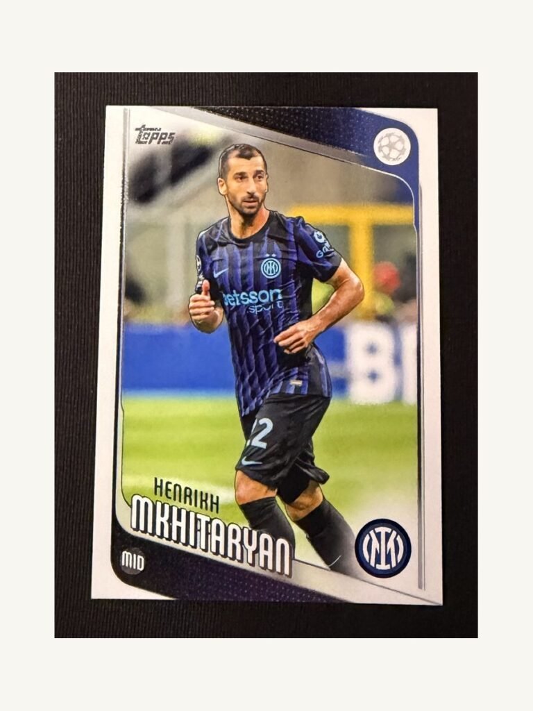 Henrikh Mkhitaryan #57 – TOPPS UEFA Club Competitions 2025–2026