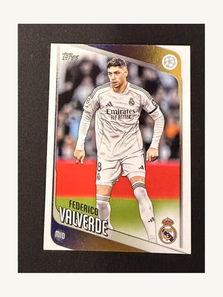 Federico Valverde #65 – TOPPS UEFA Club Competitions 2025–2026