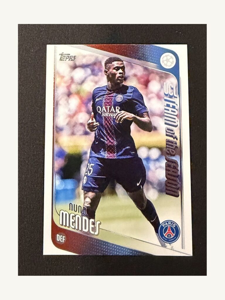Nuno Mendes #69 – TOPPS UEFA Club Competitions 2025–2026