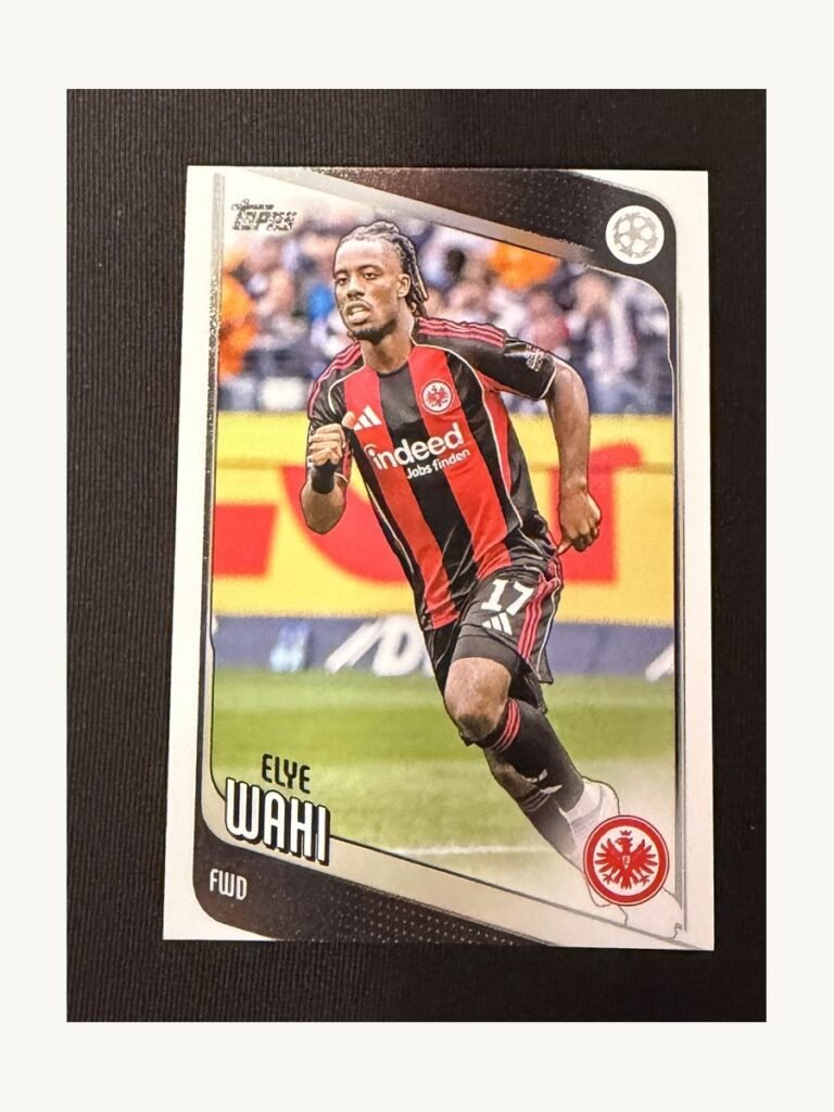 Elye Wahi #61 – TOPPS UEFA Club Competitions 2025–2026