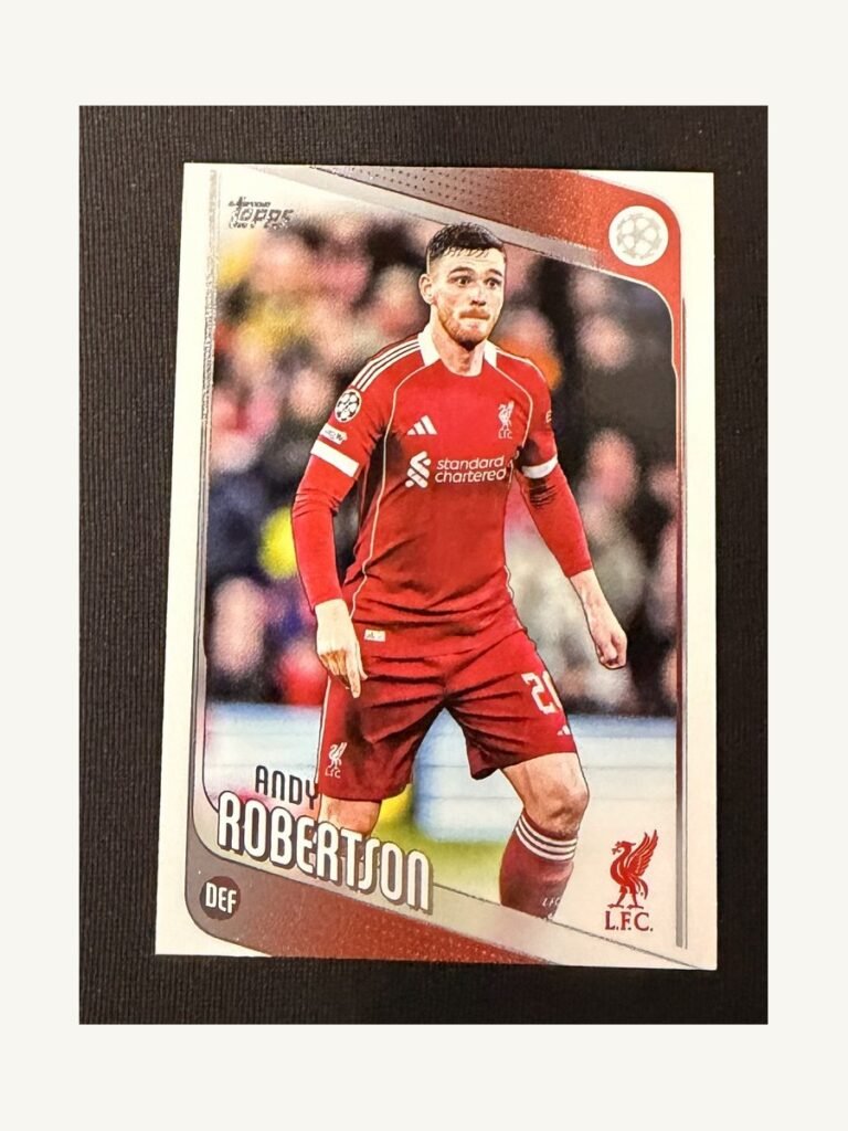 Andy Robertson #73 – TOPPS UEFA Club Competitions 2025–2026
